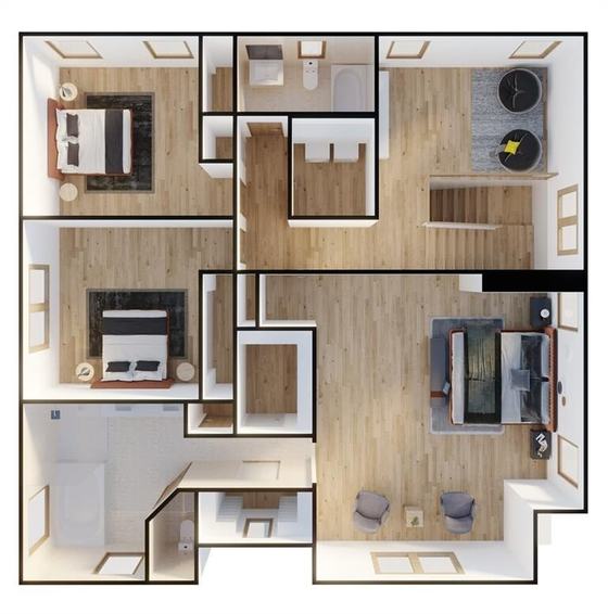 Hazelwood Village floor plan